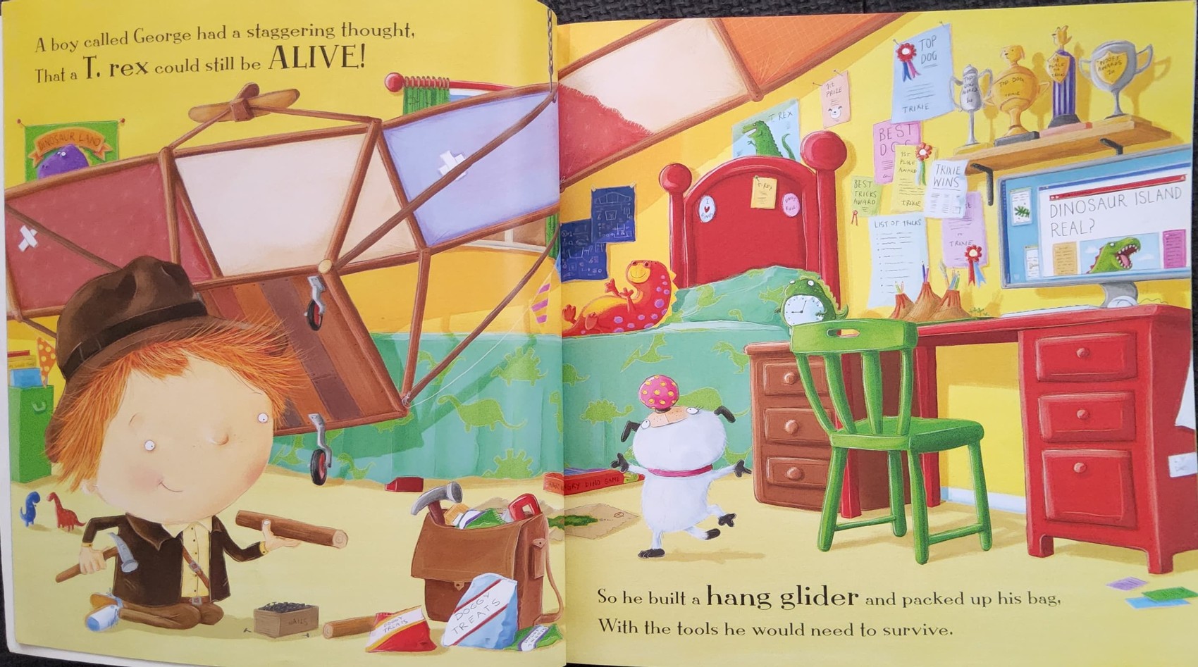 หนังสือนิทานปกอ่อน** 🍅🍓TREATS FOR A T-REX