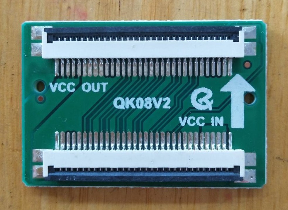 ช็อกเก็ต/อะแดปเตอร์ สำหรับแปลงจอ QK08V2