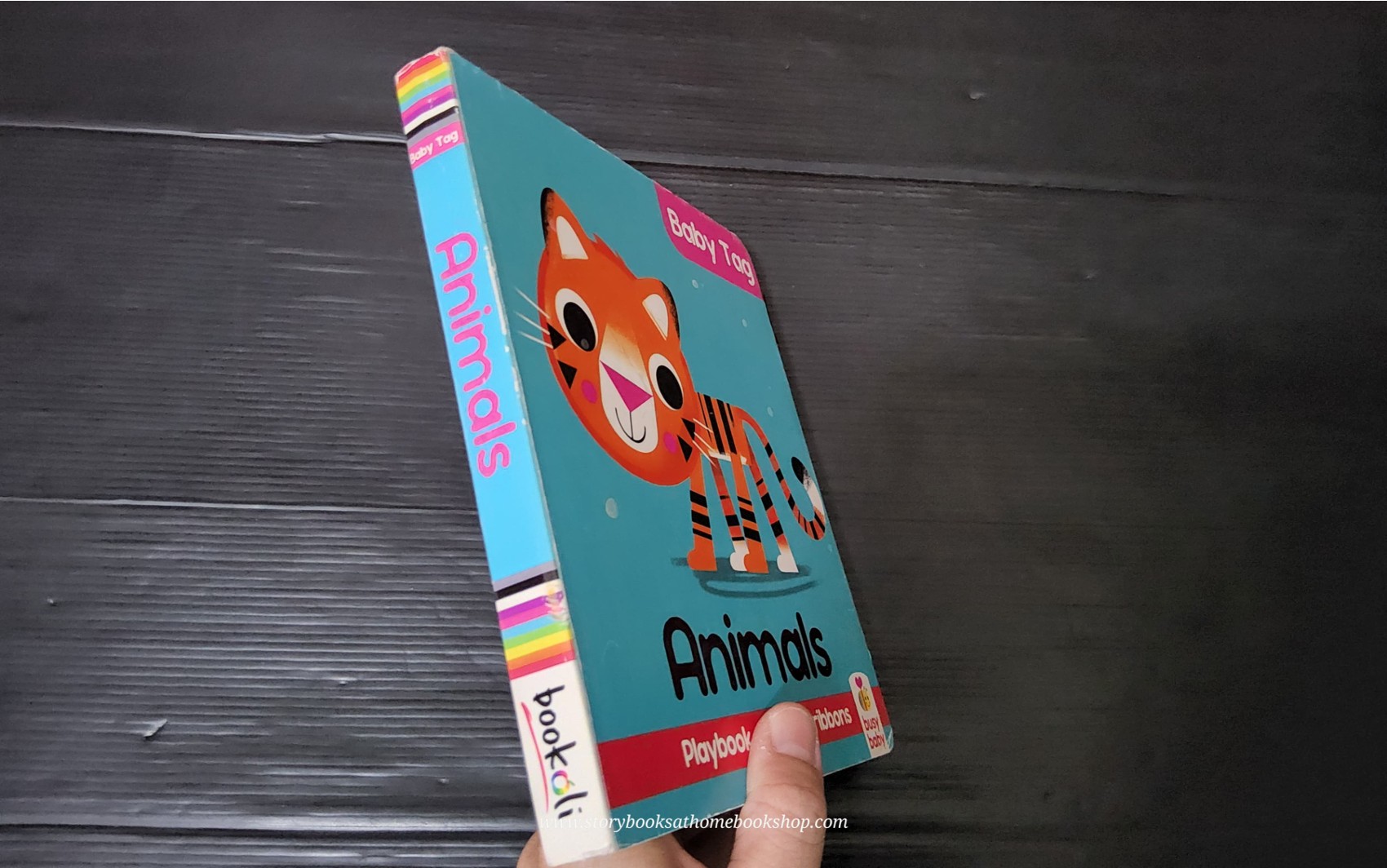 BOARD BOOK** ð
ð
ANIMALS PLAY BOOK WITH SOFT RIBBONS