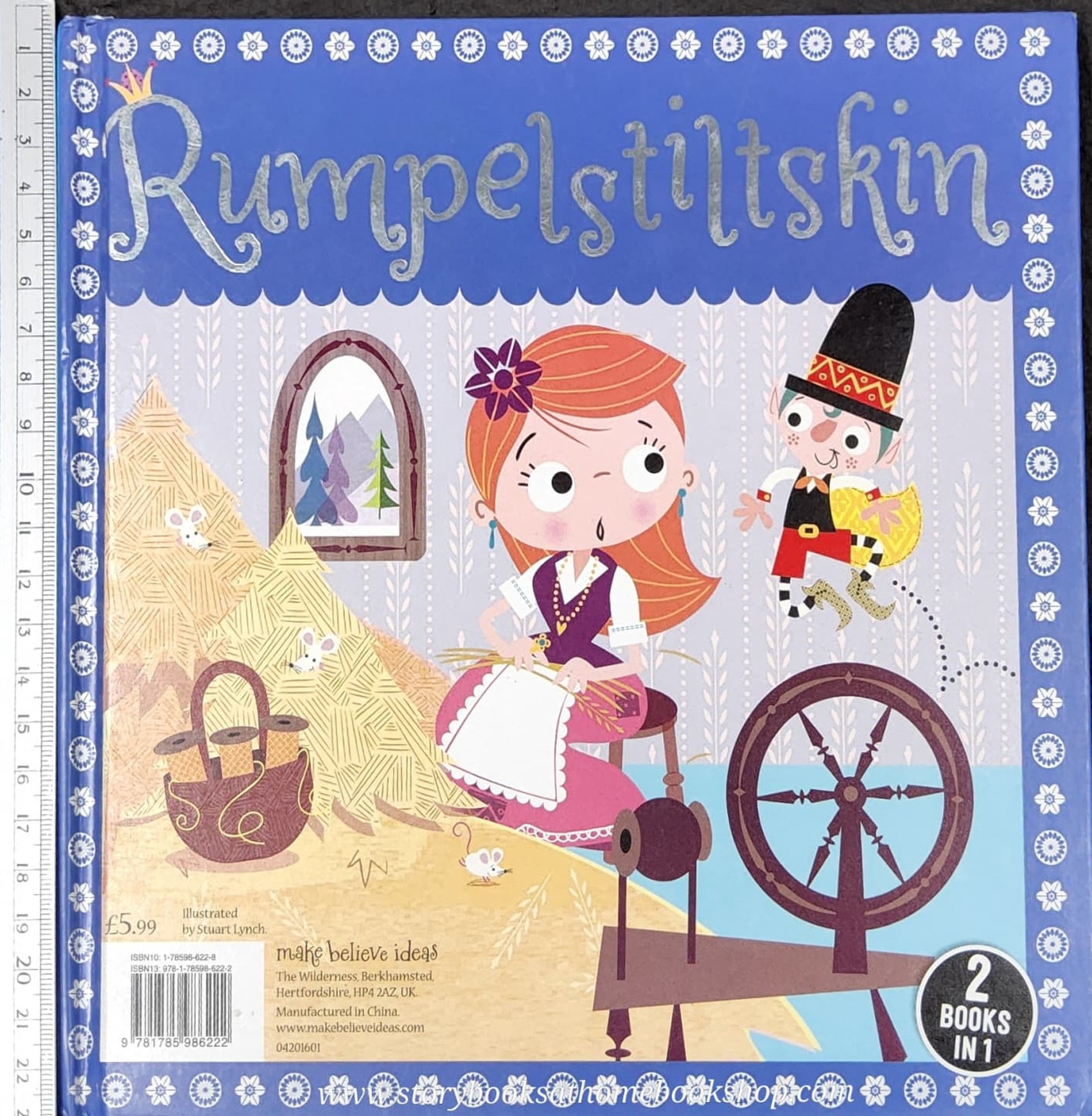 2 BOOKS IN 1 **หนังสือนิทานปกแข็ง** 🍅🍅RUMPELSTILTSKIN + PUSS IN BOOTS