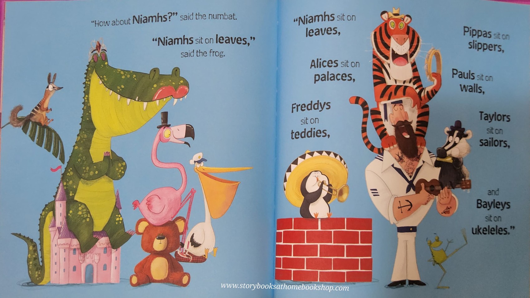 หนังสือนิทานปกแข็ง** 🍅🍓OI DUCK-BILLED PLATYPUS! BY KEY GRAY