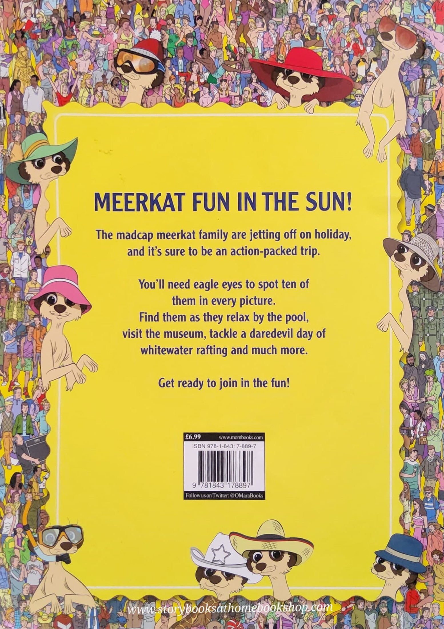 *PUZZLE BOOK** ð
ð WHERE'S THE MEERKAT? ON HOLIDAY