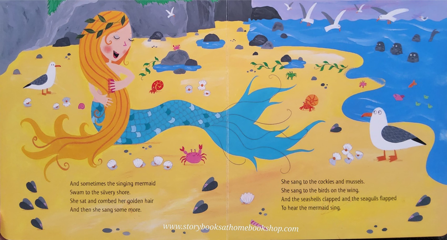 BOARD BOOK ** ð
THE SINGING MERMAID BY JULIA DONALDSON.LYDIA MONKSð