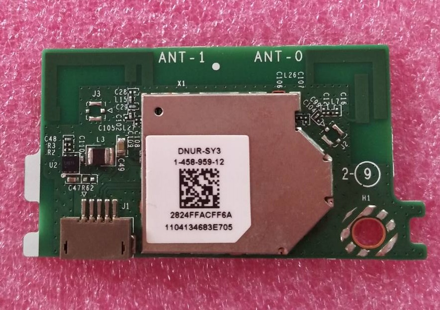 ตัวรับสัญยาน WIFI ทีวี SONY(โซนี่) อะไหล่แท้/มือสองพร้อมใช้งาน พาร์ท1-458-959-12 รุ่น KD-55X7000E