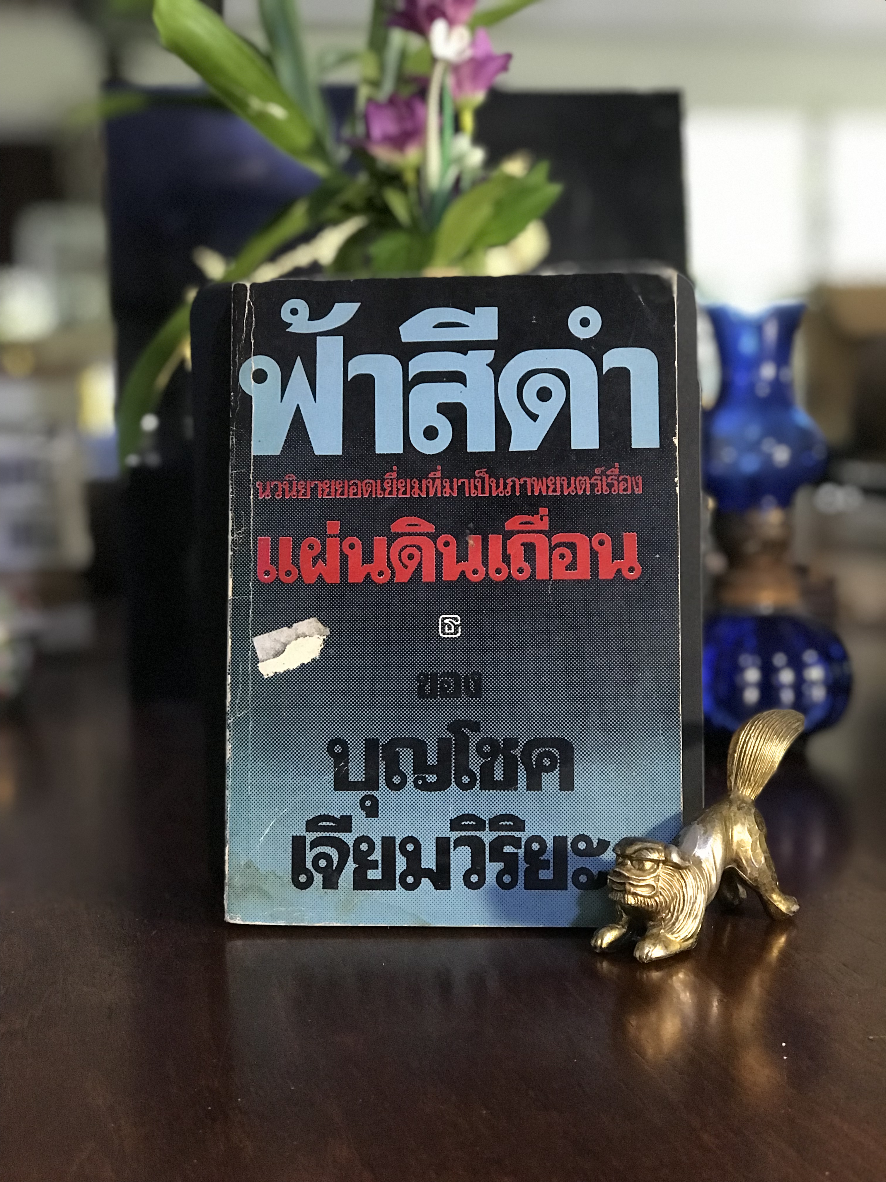 ฟ้าสีดำ ผู้เขียน: บุญโชค เจียมวิริยะ สำนักพิมพ์: ธีรนันท์ | SKR2