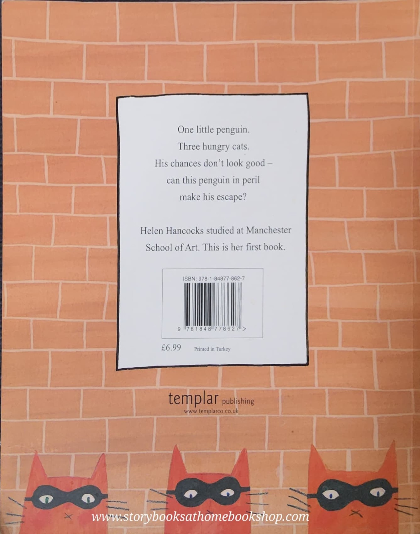 หนังสือนิทานปกอ่อน** 🍅🍓PENGUIN IN PERIL BY HELEN HANCOCKS