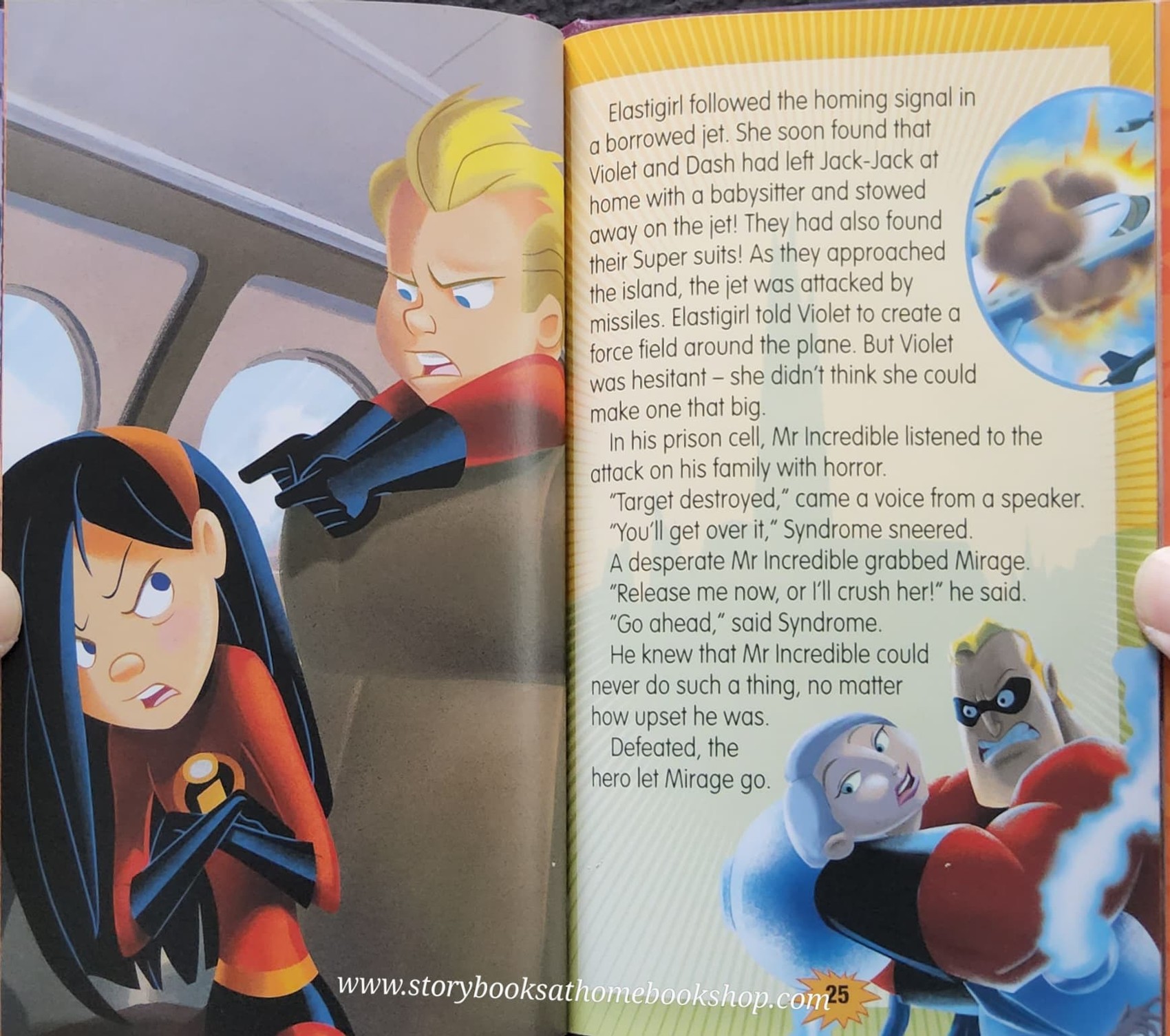 หนังสือนิทานปกแข็ง** 🍅🍓 Disney PIXAR THE INCREDIBLES