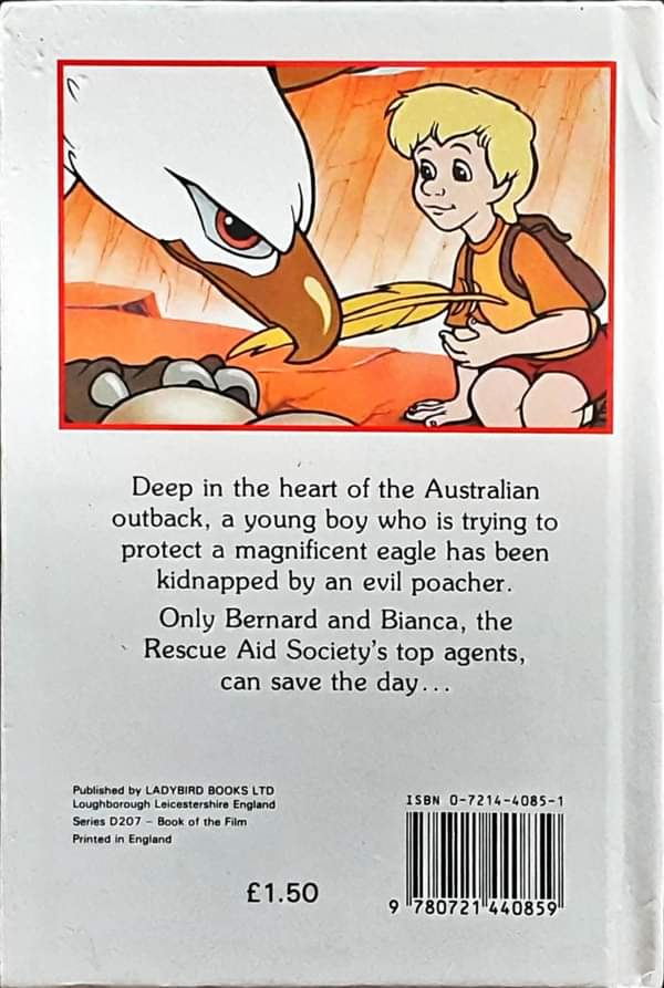 หนังสือนิทานปกแข็ง 🍅🍓Disney THE RESCUERS DOWNUNDER