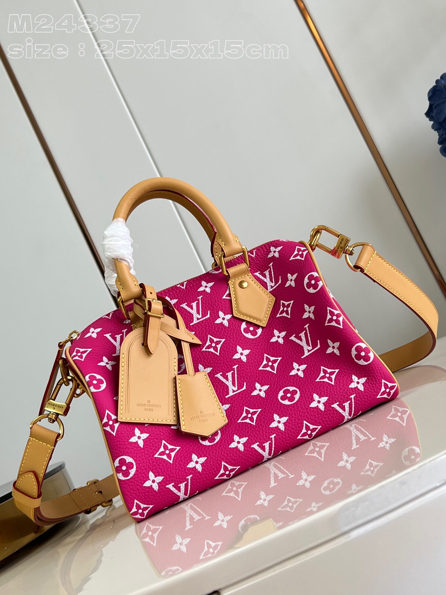 [Pre-order]กระเป๋าหลุยส์ วิตตอง รุ่นSpeedy P9 Bandoulière 25 หนัง Canvas M24425 - Handbags เกรด VIP คุณภาพที่ดีที่สุด