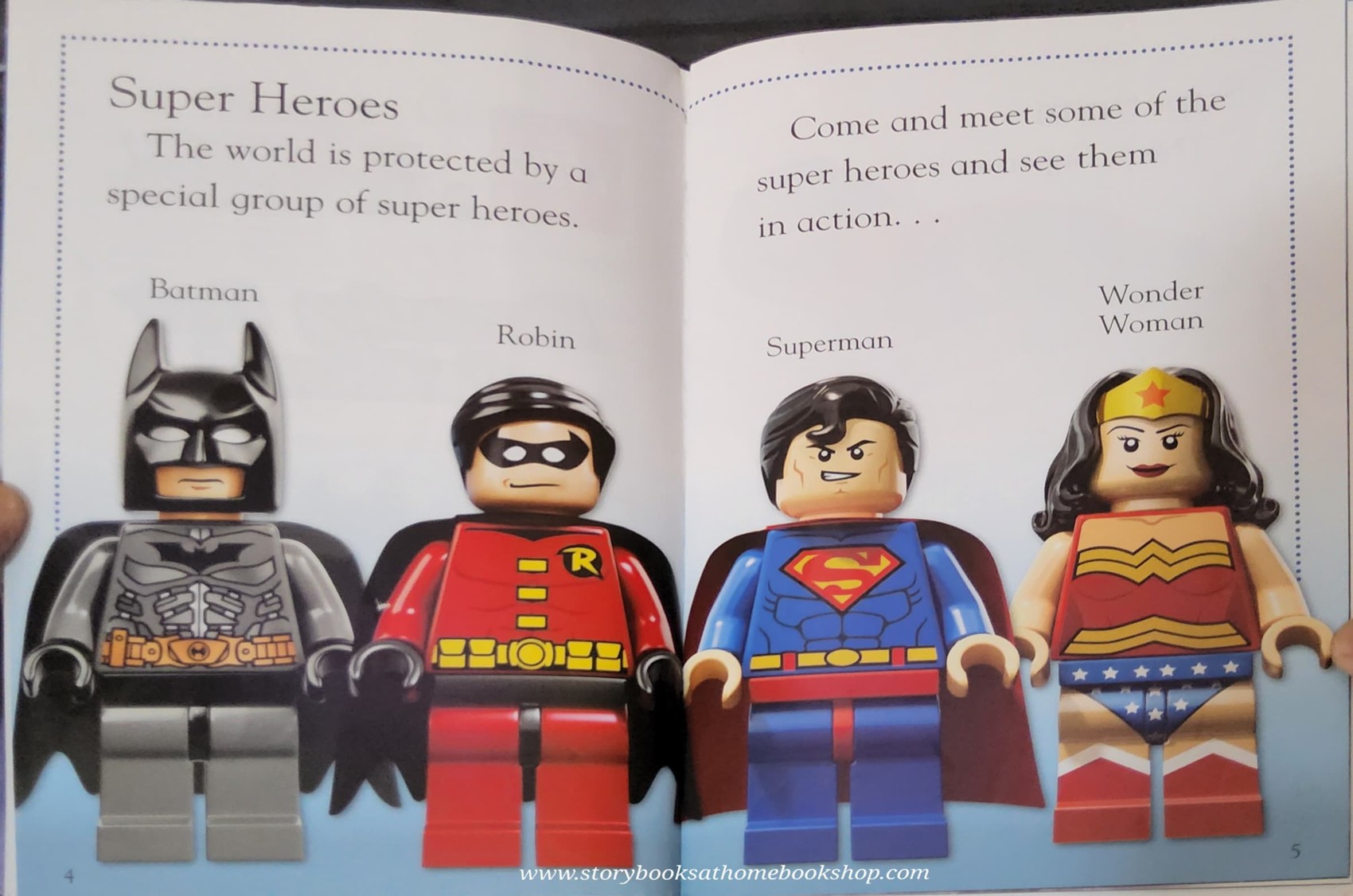 หนังสือนิทานปกแข็ง** 🍅🍓LEGO DC UNIVERSE SUPER HEROES:READY FOR ACTION!