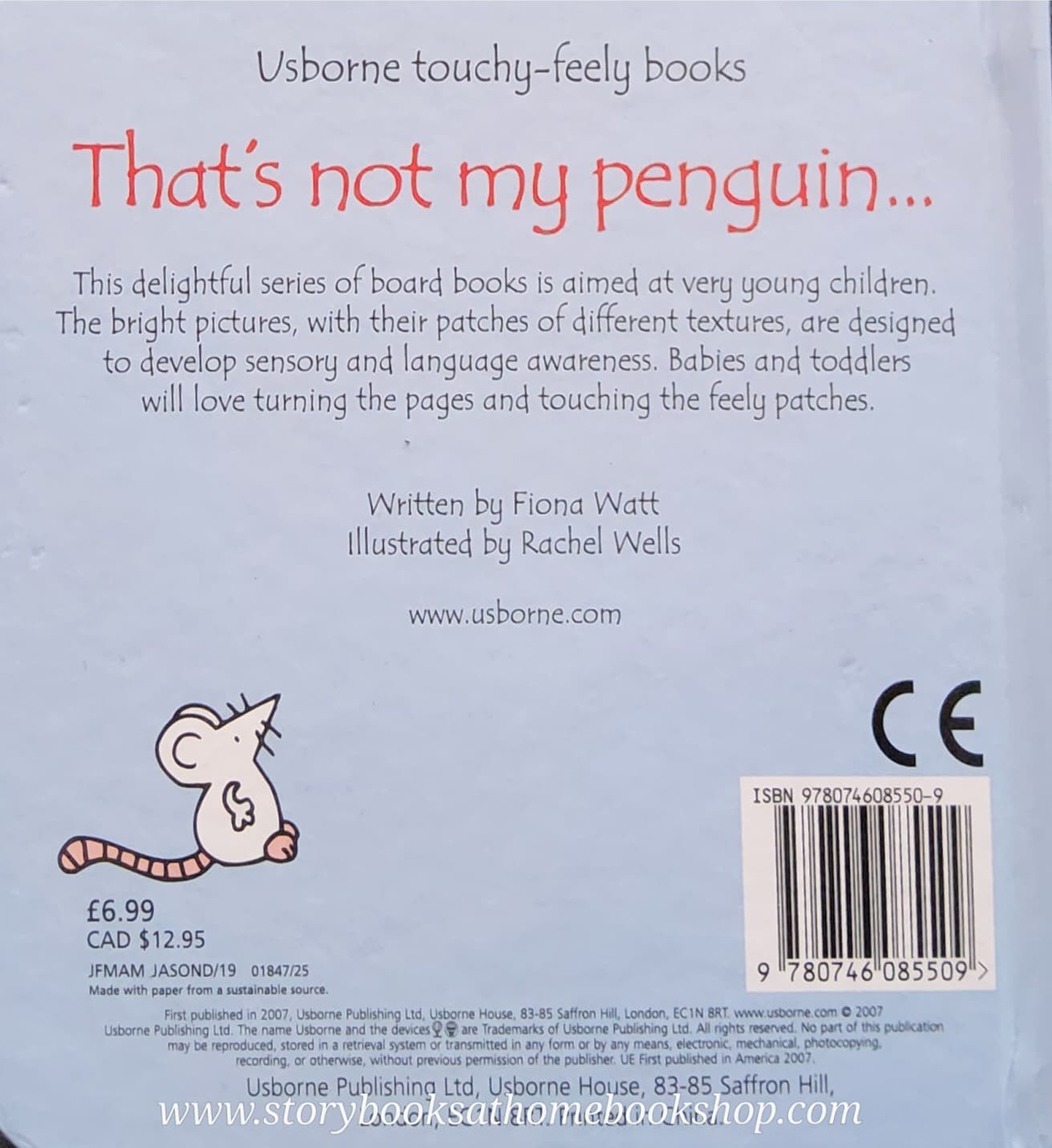 Touch and Feel BOARD BOOK** 🍅🍓That's not my penguin...