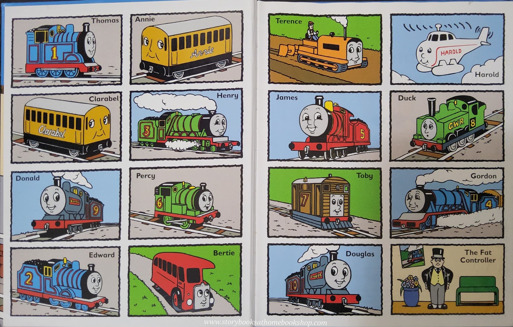 หนังสือนิทานปกแข็ง** 🍅🍓THOMAS&FRIENDS: THOMAS' WONDERFUL WORD BOOK