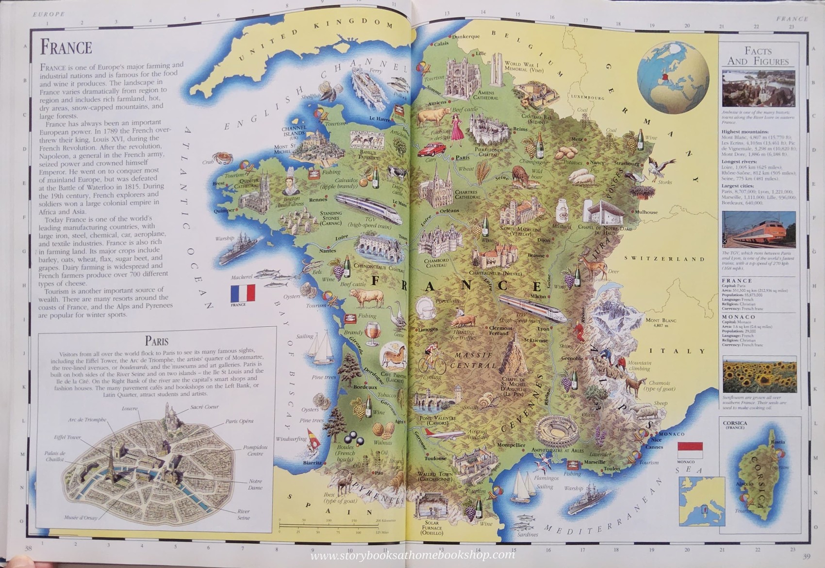 KNOWLEDGE BOOK** ♥️♥️PICTURE ATLAS OF THE WORLD