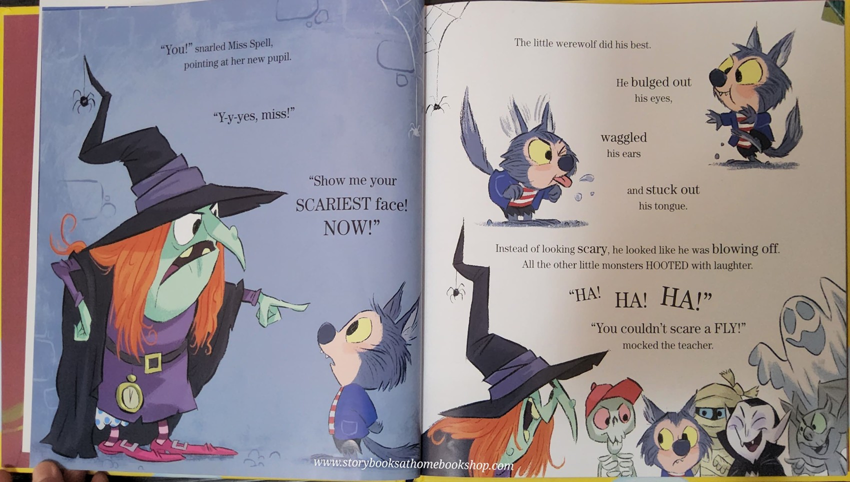 หนังสือนิทานปกแข็ง** 🍅🍅LITTLE MONSTERS BY DAVID WALLIAMS