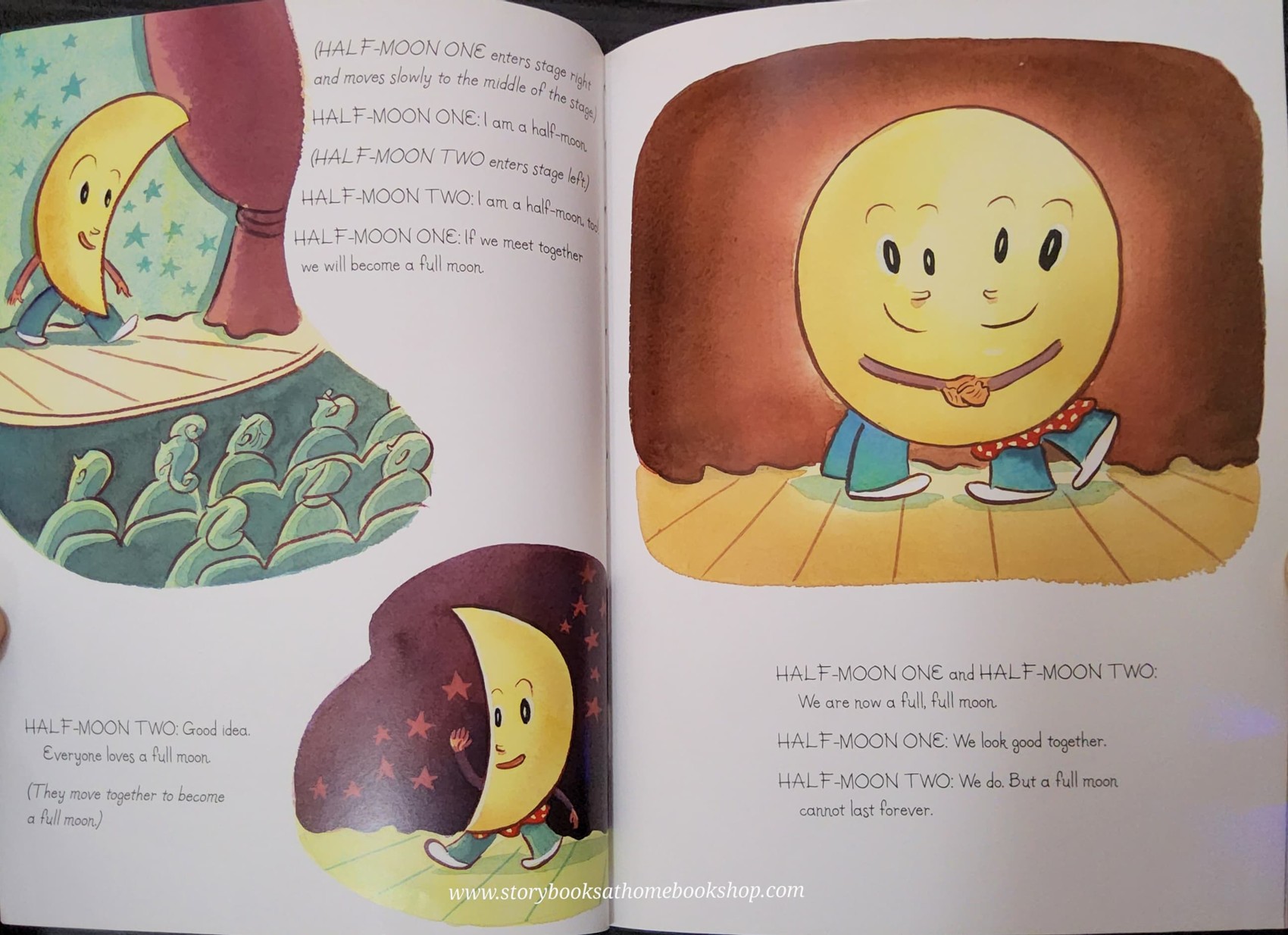 หนังสือนิทานปกอ่อน** 🍅🍅FULL MOON AND STAR