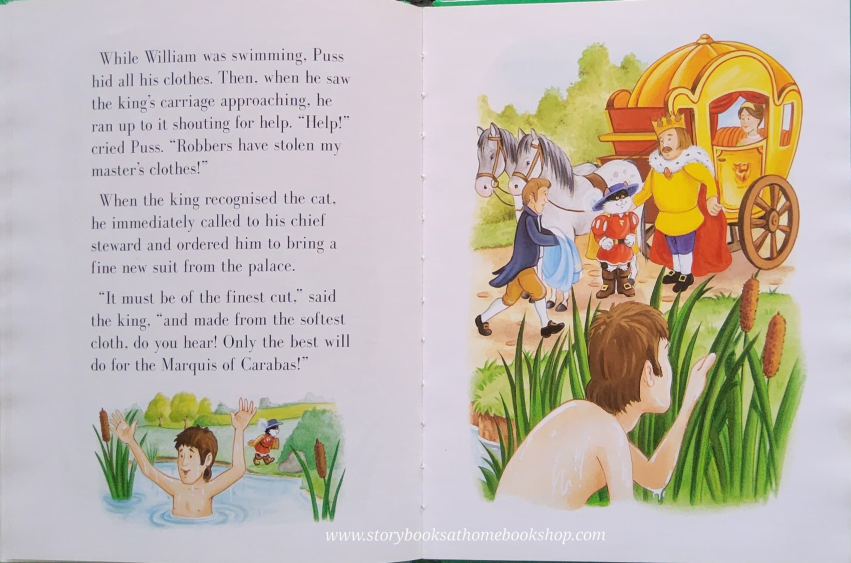 หนังสือนิทานปกแข็ง** ♥️TREASURED TALES 2 IN 1: THREE LITTLE PIGS AND PUSS IN BOOTS