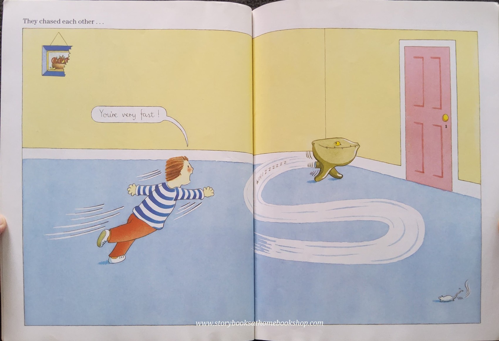 หนังสือนิทานปกอ่อน** 🍅🍓THE MAGIC LAVATORY BY NICHOLAS ALLAN