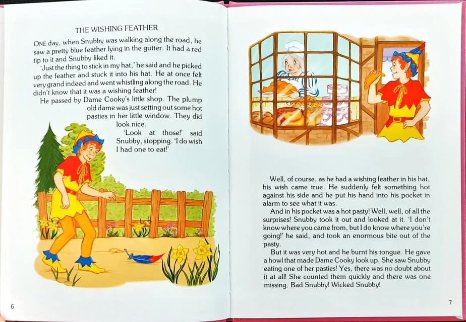 หนังสือนิทานปกแข็ง** 🍅🍓The Wishing Feather by Enid Blyton