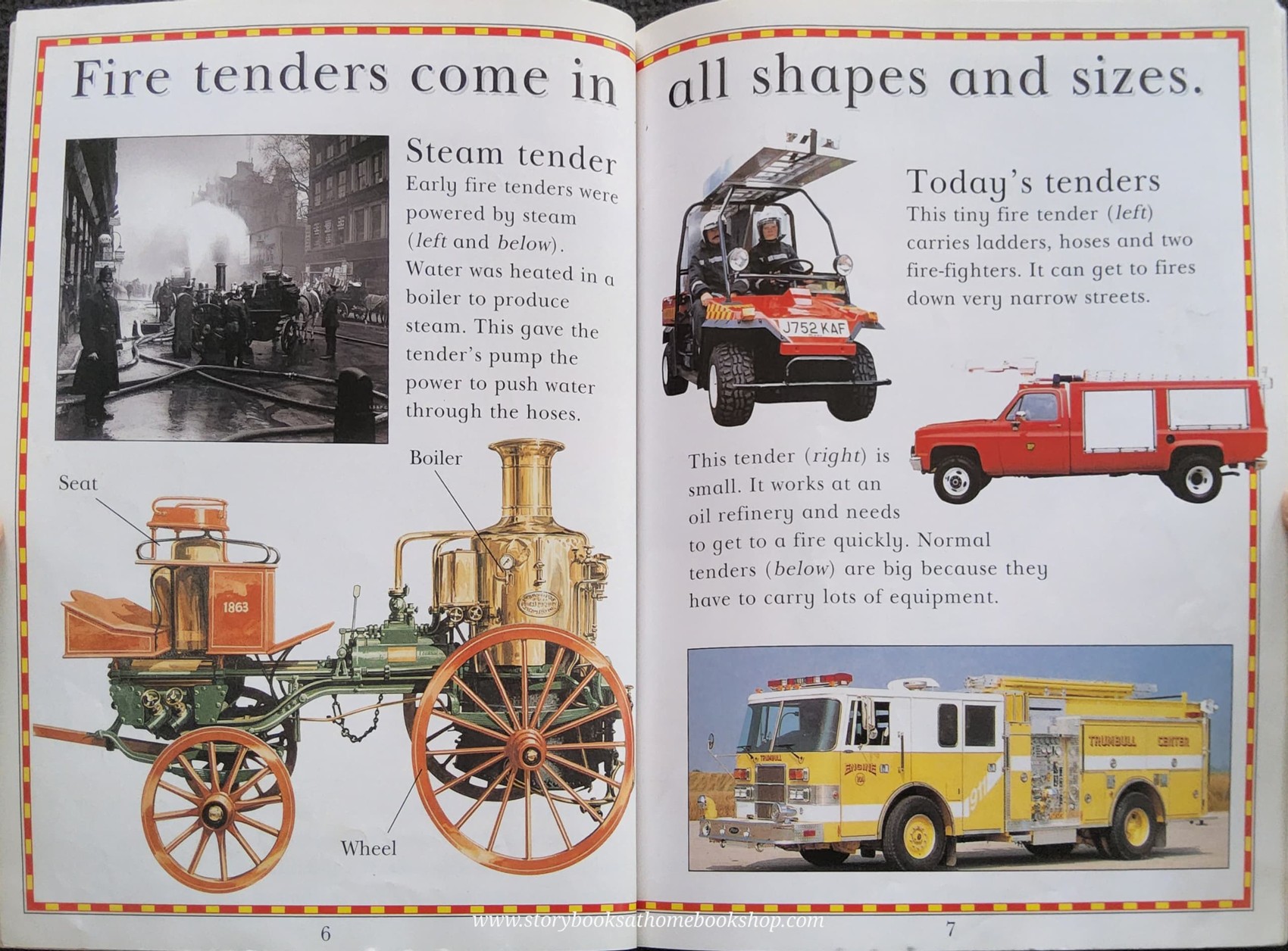 KNOWLEDGE BOOK** 🍓🍓CUTAWAY FIRE FIGHTERS