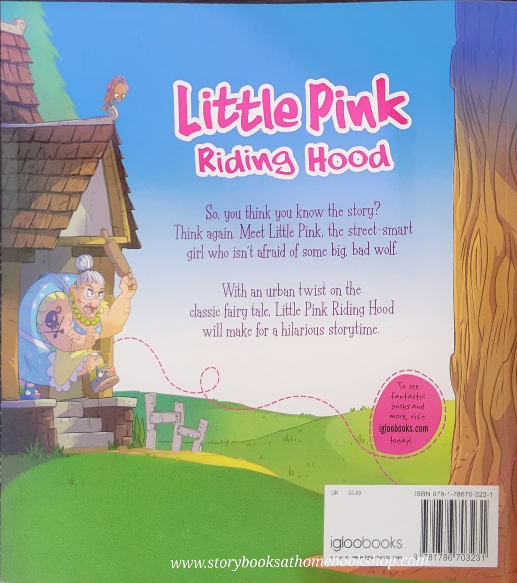 หนังสือนิทานปกอ่อน** 🍅🍅LITTLE PINK RIDING HOOD
