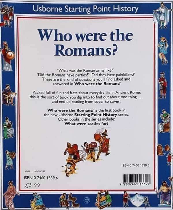 Knowledge Book** ð
ðUsborne Starting Point History Who were the Roman?