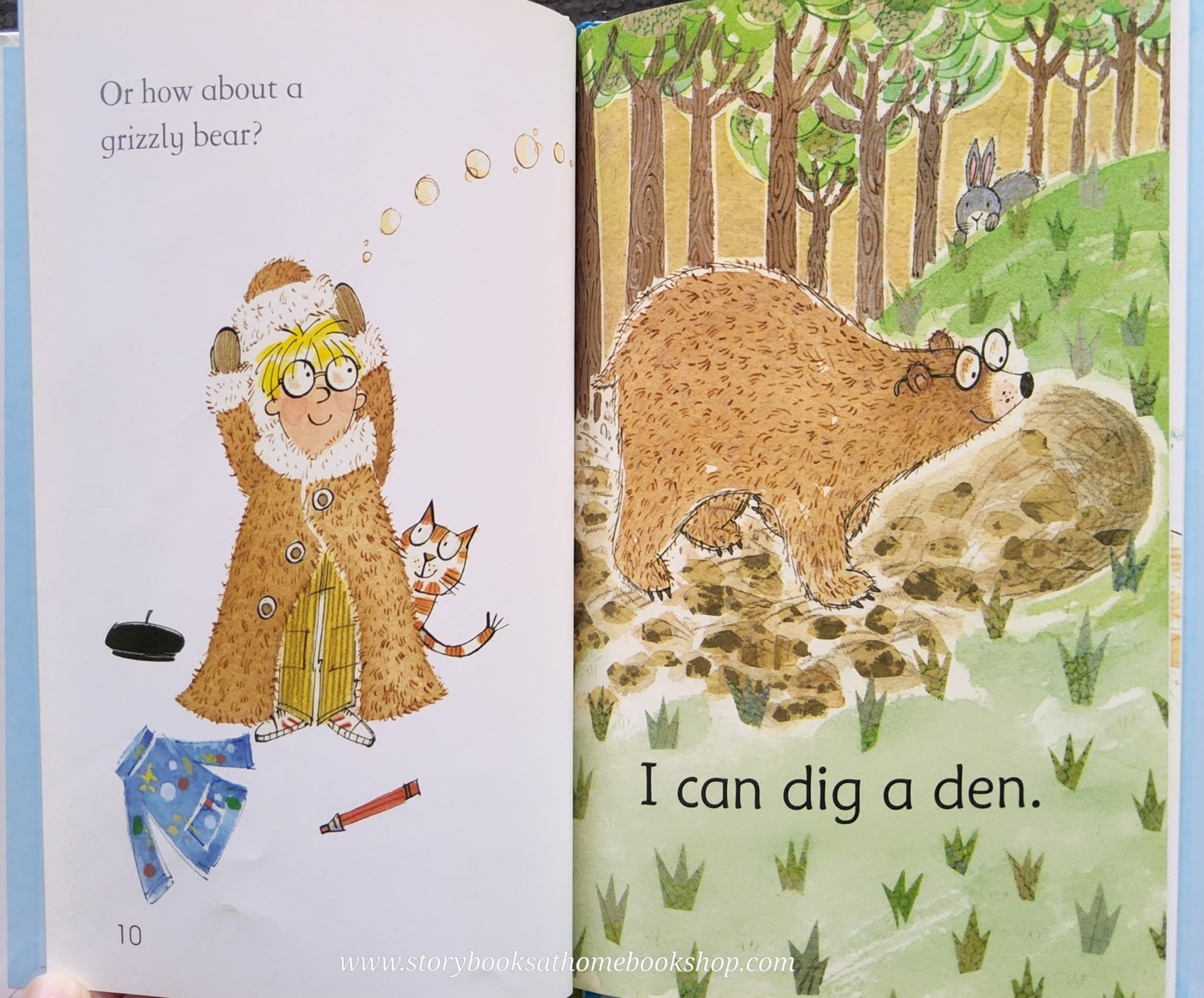 หนังสือนิทานปกแข็ง** 🍓🍓 USBORNE VERY FIRST READING BOOK2:THE DRESSING-UP BOX