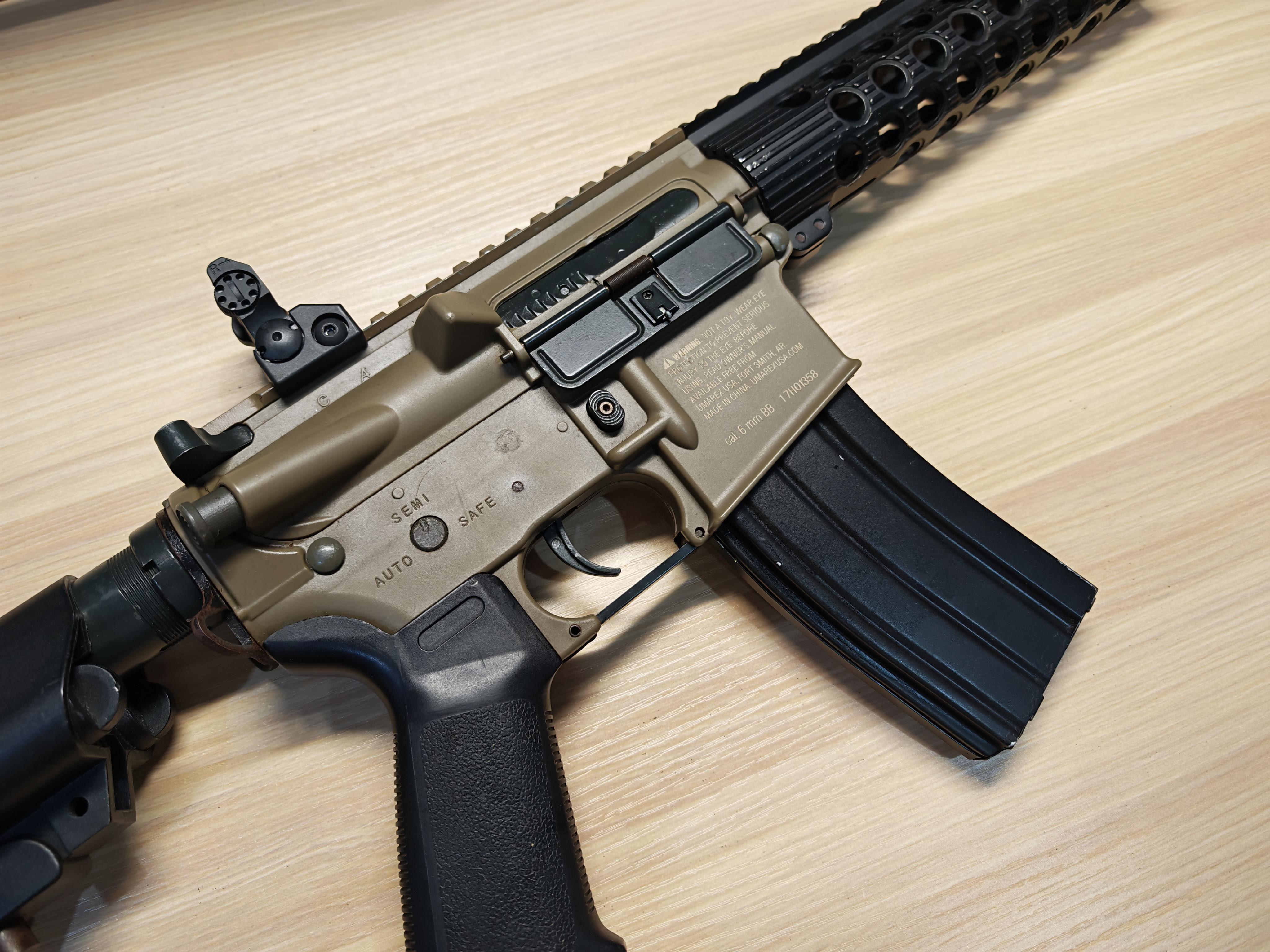 M4 Elit Force บอดี้ ไนลอน AEG BB Gun บีบีกัน Airsoft Gun ปืนอัดลม ปืนยาวไฟฟ้า มือสอง