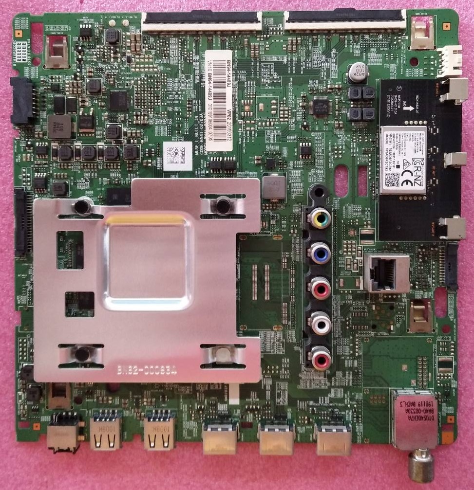 เมนบอร์ดซัมซุง (Mainboard TV Samsung) มือสองพร้อมใช้งาน ใช้กับรุ่น UA55RU7200K UA55RU7400K พาร์ท BN94-14489J BN94-12513T BN94-14775J BN94-15017U