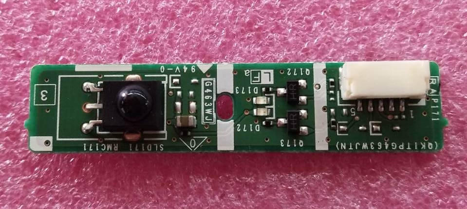 คีย์รับรีโมทย์ทีวี ชาร์ป(SHARP) ของแท้ถอดจากเครื่อง รุ่นLC-40LE275X พาร์ทQKIPG463WJTN