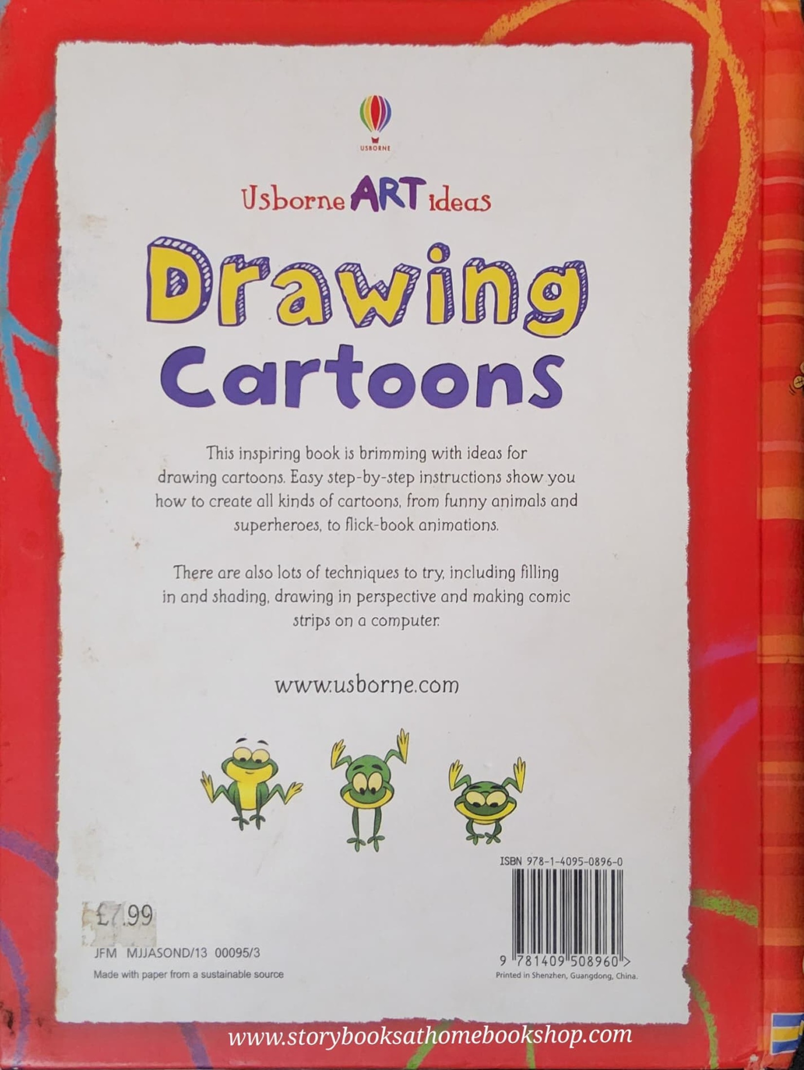 Drawing Book** ððUSBORNE ART IDEAS DRAWING CARTOON