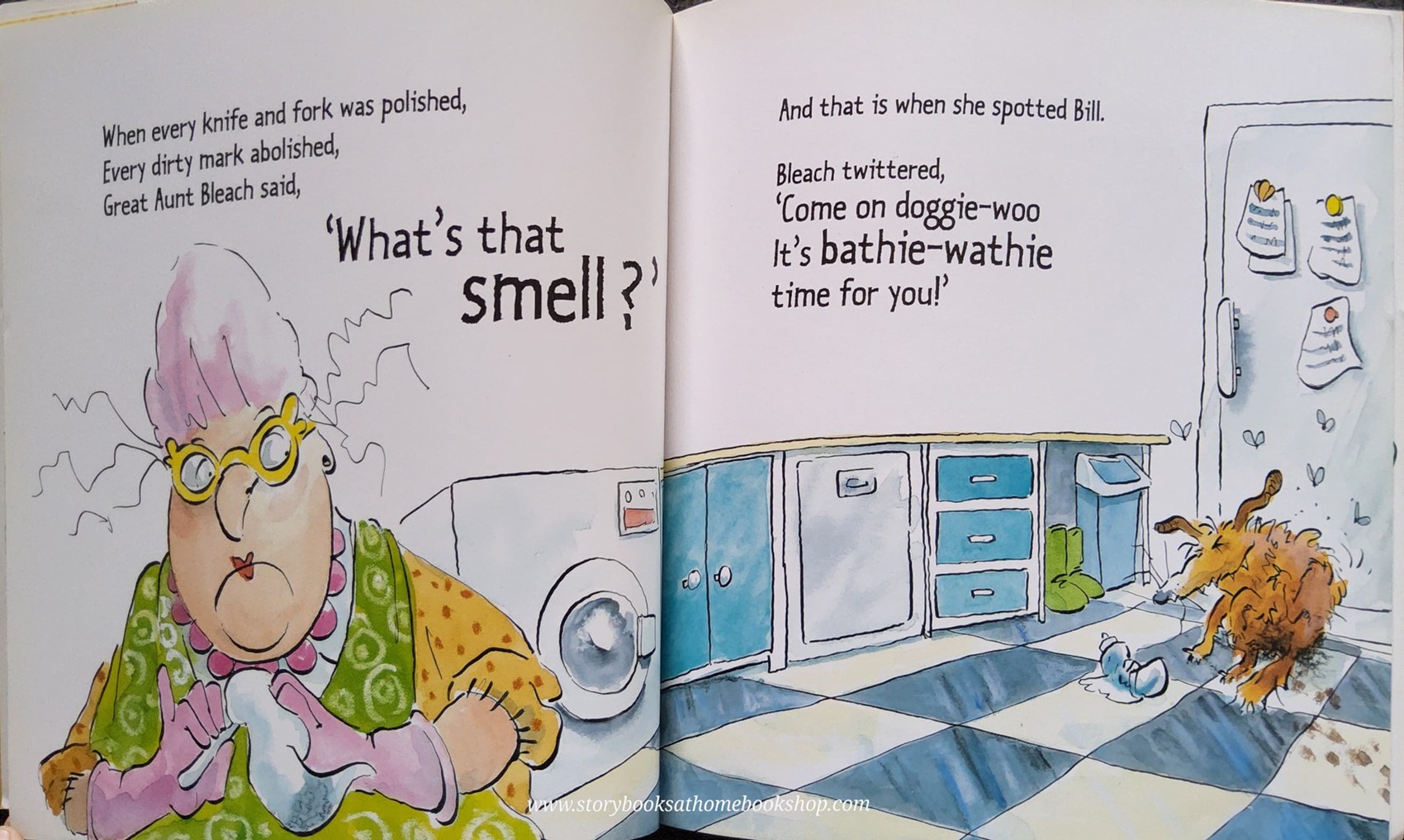 หนังสือนิทานปกอ่อน** 🍅🍓SMELLY BILL by Daniel Postgate