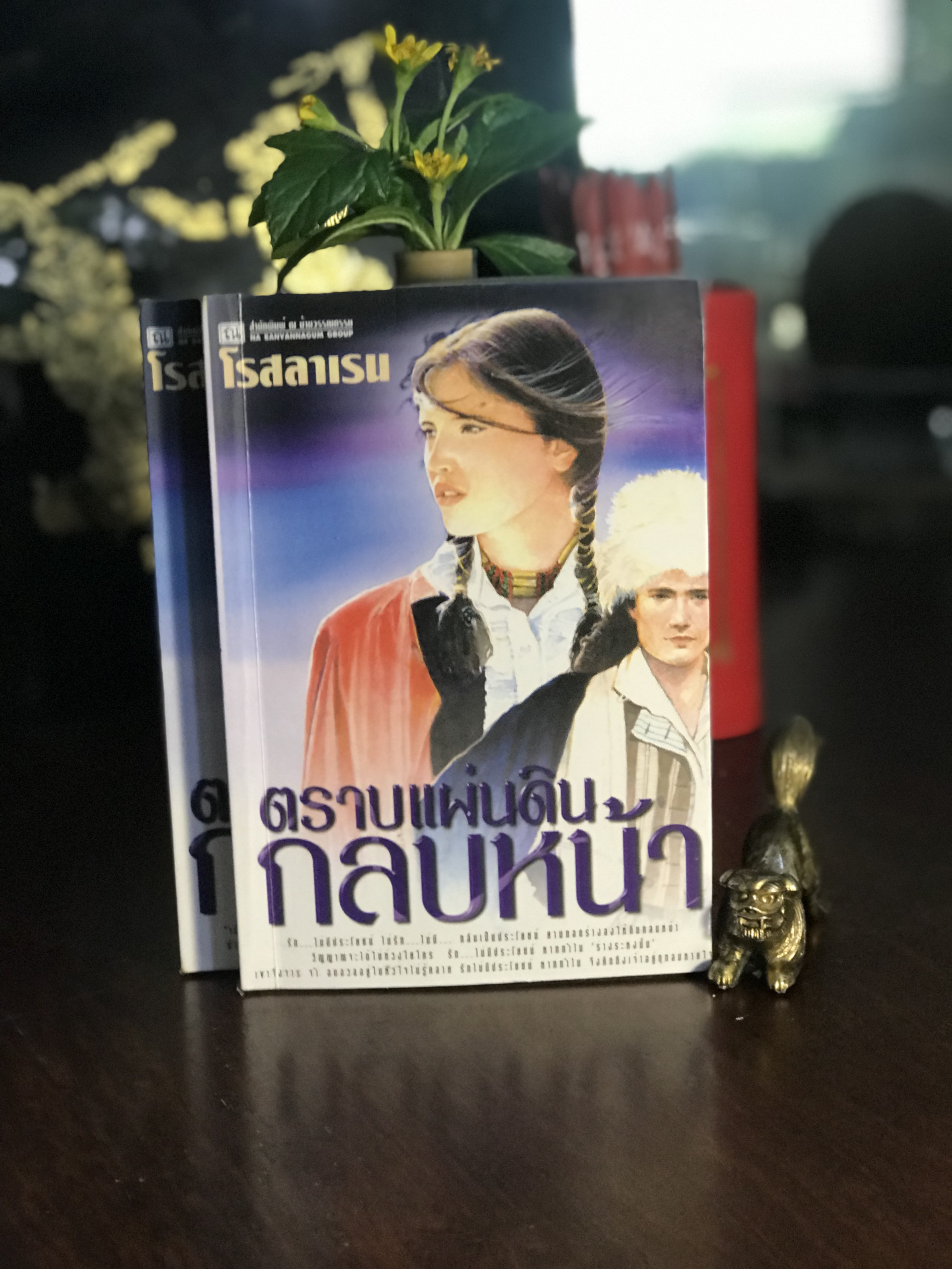 ตราบแผ่นดินกลบหน้า ผู้เขียน: โรสลาเรน สำนักพิมพ์: ณ บ้านวรรณกรรม | H14