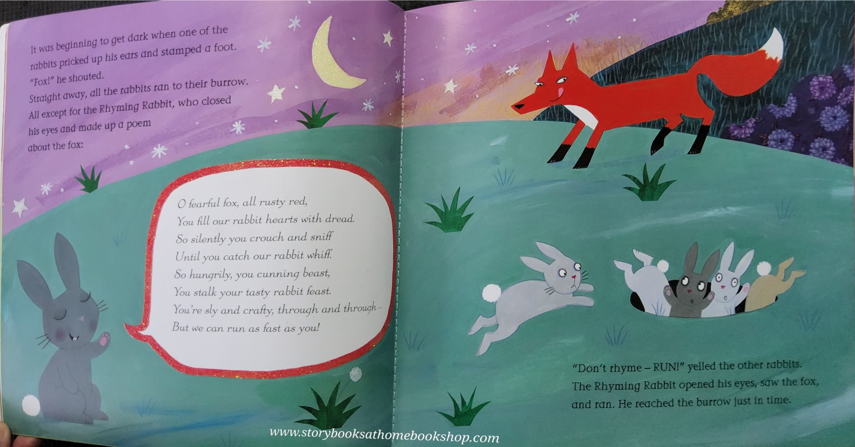 หนังสือนิทานปกอ่อน** 🍅🍓THE RHYMING RABBIT BY JULIA DONALDSON.LYDIA MONKS