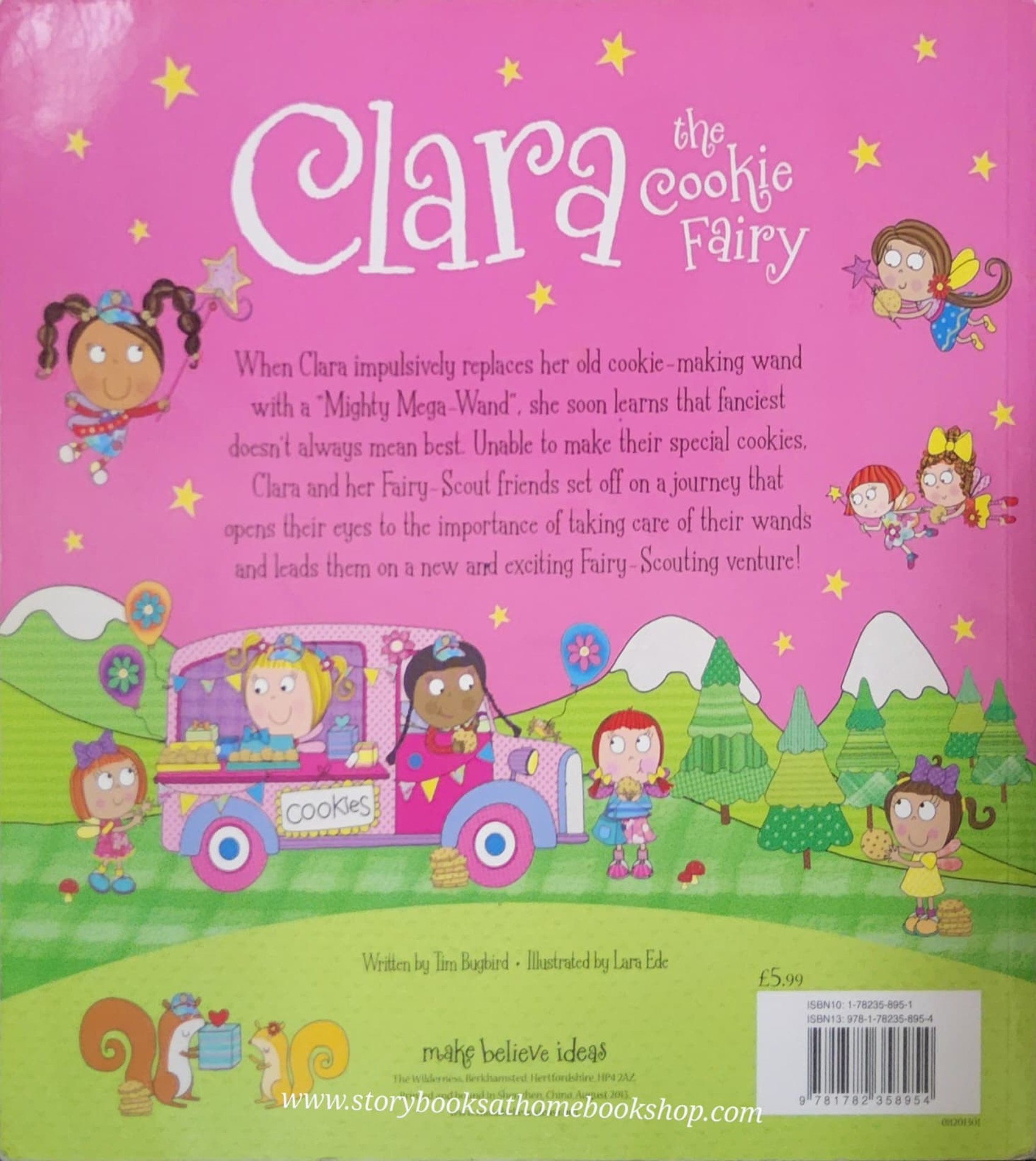 หนังสือนิทานปกอ่อน** 🍅🍓CLARA THE COOKIE FAIRY