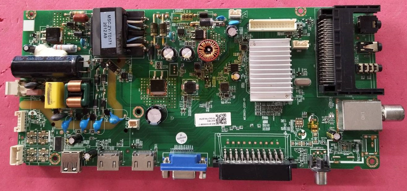 วันบอร์ดทีวีไฮเออร์(HAIER) อะไหล่แท้ถอดจากเครื่อง รุ่น LE32K6000 พาร์ท MS36631-ZC01-01 เบอร์จอLSC320AN10-H03