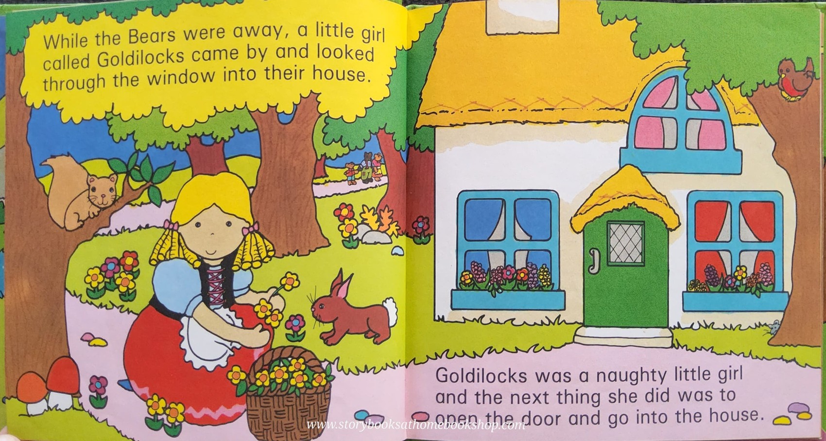 หนังสือนิทานปกแข็ง** 🍅🍓GOLDILOCKS AND THE THREE BEARS