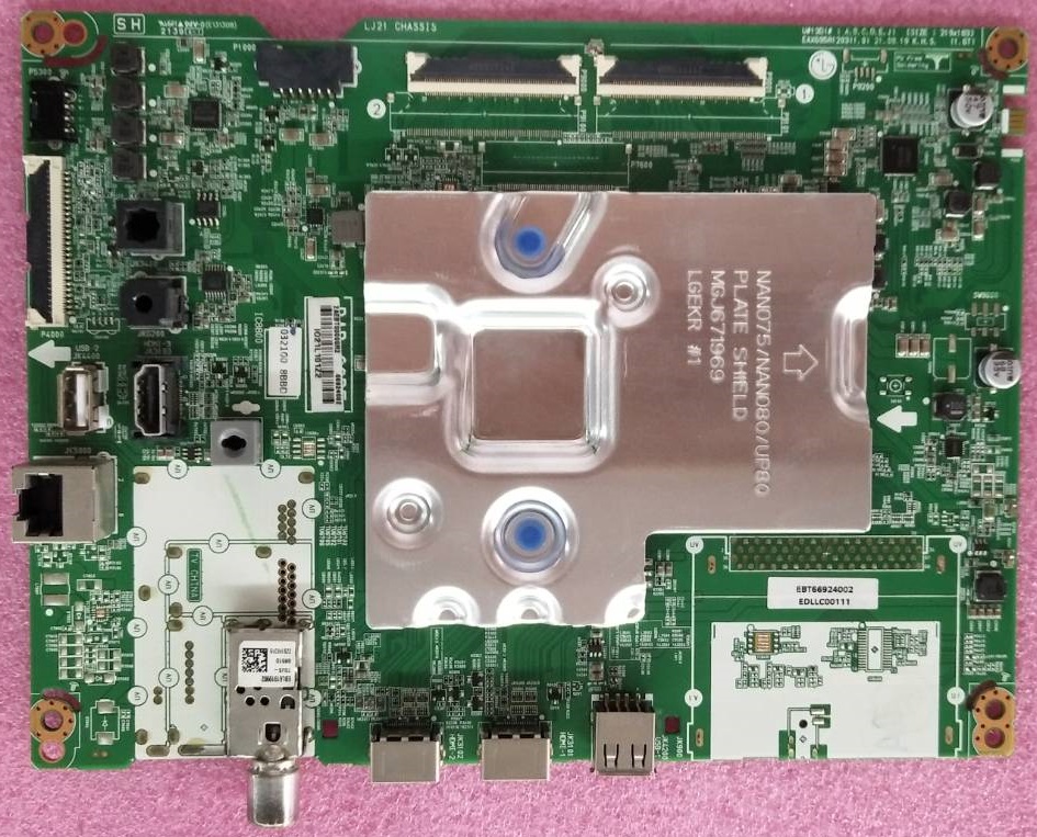 เมนบอร์ดทีวีแอลจี LG อะไหล่แท้/มือสองพร้อมใช้งาน ใช้กับรุ่น55UP8000PTB.ATMGLJD