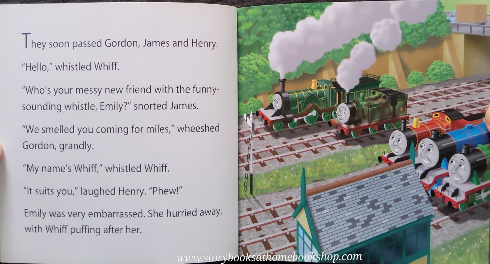 SMALL BOOK** ** หนังสือนิทานปกอ่อน** 🍅🍓THOMAS&FRIENDS:WHIFF