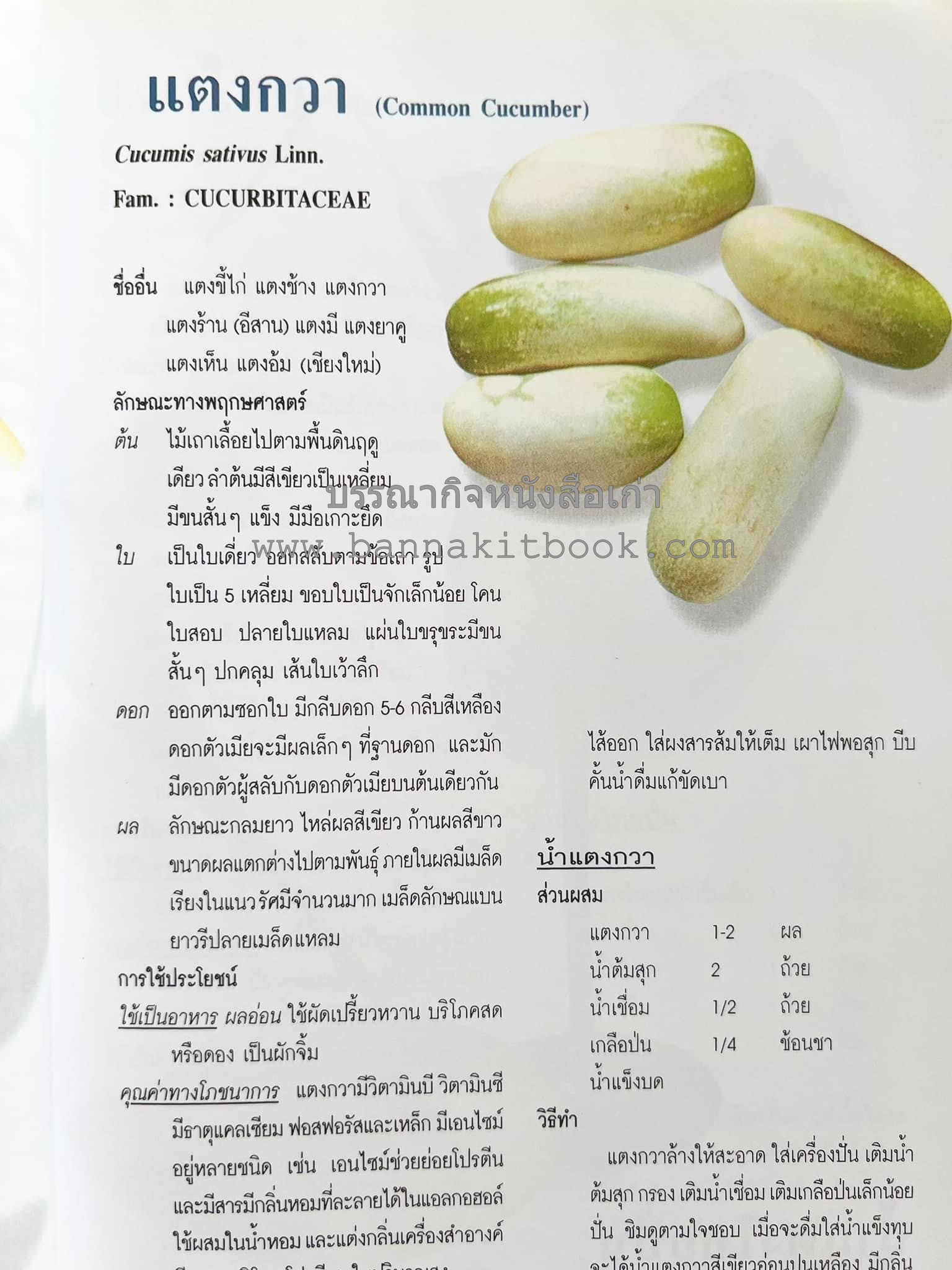 น้ำสมุนไพร 108 สูตร-วิธีทำจากผักพื้นบ้านและผลไม้ไทย โดย สถาบันการแพทย์แผนไทย.