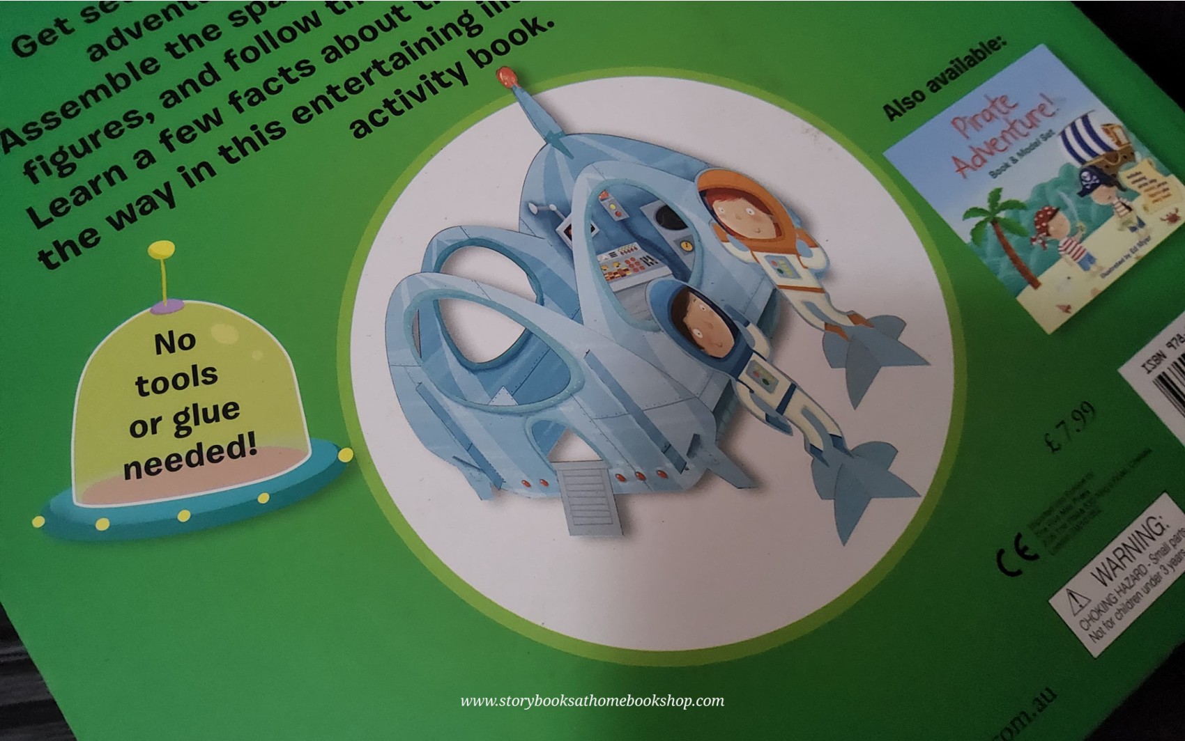 BOOK AND MODEL SET ** 🍅🍅SPACE ADVENTURE!