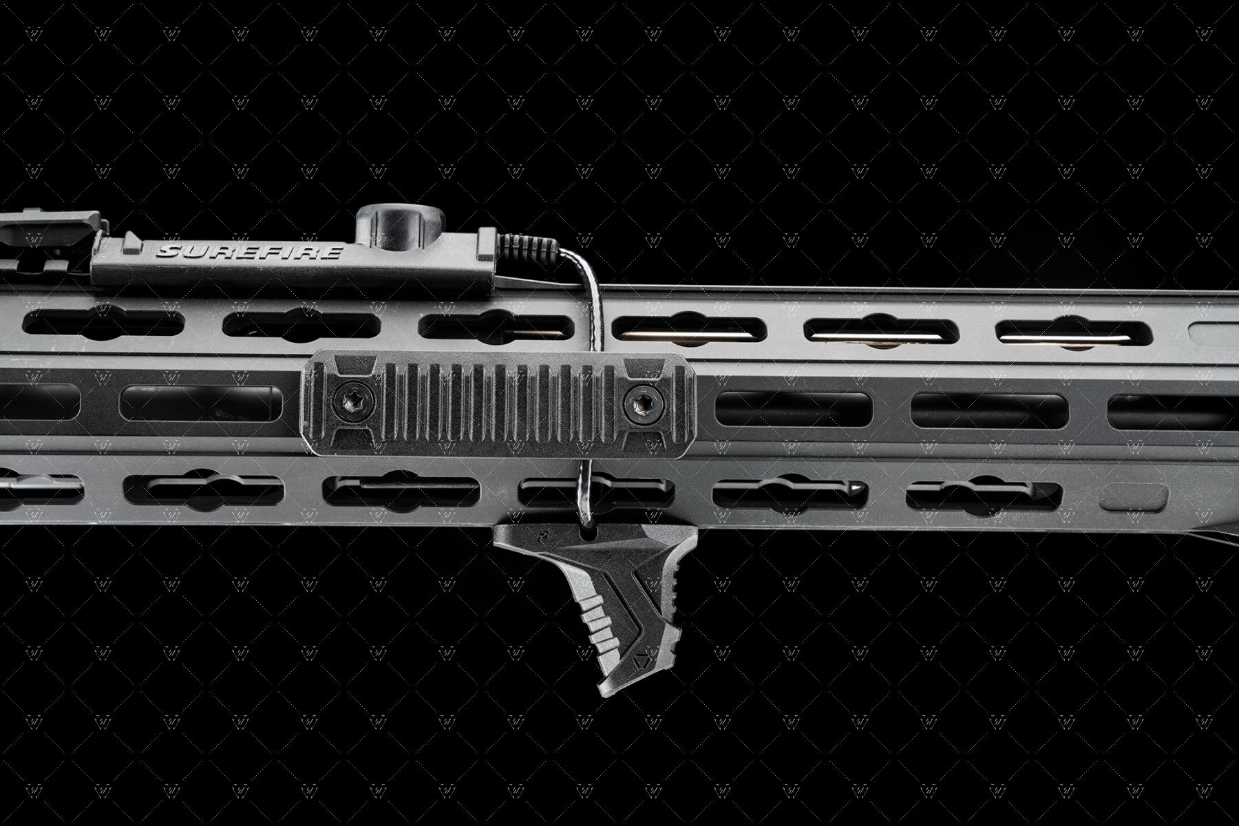 STRIKE INDUSTRIES - Mini HandStop with Cable Management System® (สีทราย)