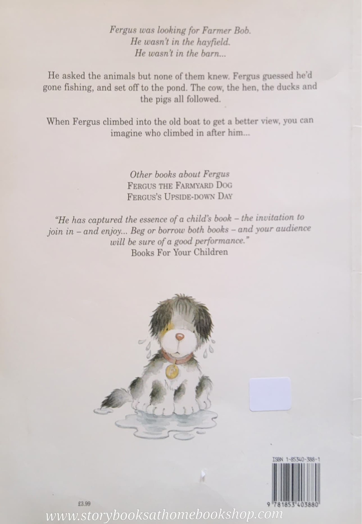 หนังสือนิทานปกอ่อน ** 🍅🍓 FERGUS'S BIG SPLASH