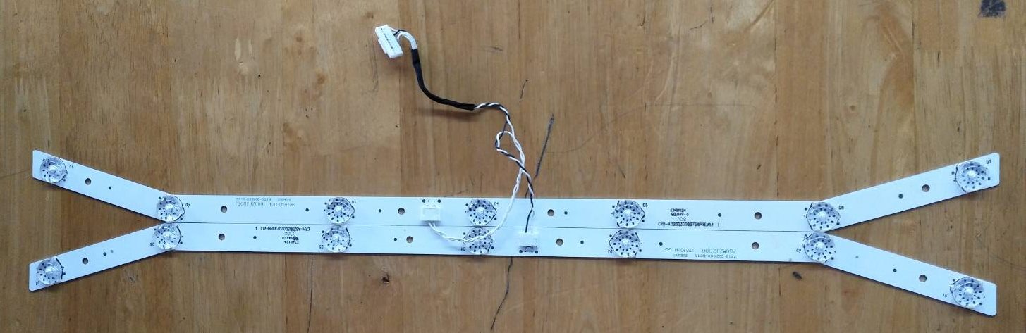 หลอดแบล็คไลท์สกายเวิส(Skyworth) อะไหล่แท้/ของถอดสภาพสวยใช้กับรุ่น32E3100 :32E200A :32E2000