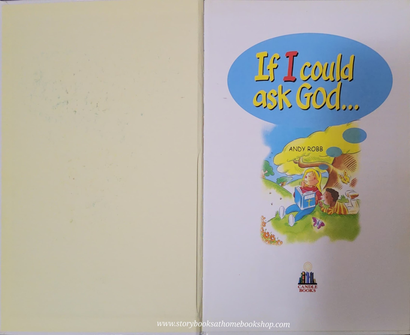 หนังสือนิทานปกแข็ง** 🍓🍓IF I COULD ASK GOD BY ANDY ROBB