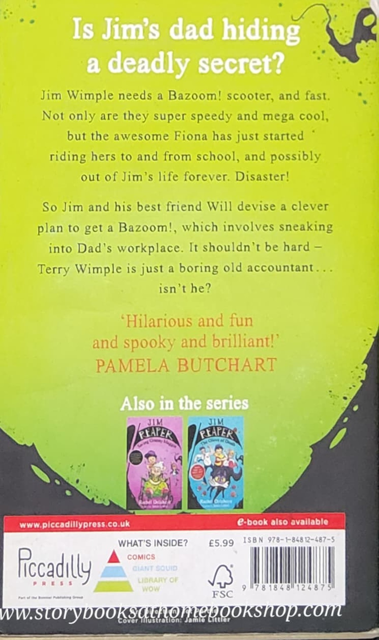 วรรณกรรมเยาวชน แนะนำ** 🍅🍓Jim Reaper 1: Son of Grim by Rachel Delahaye