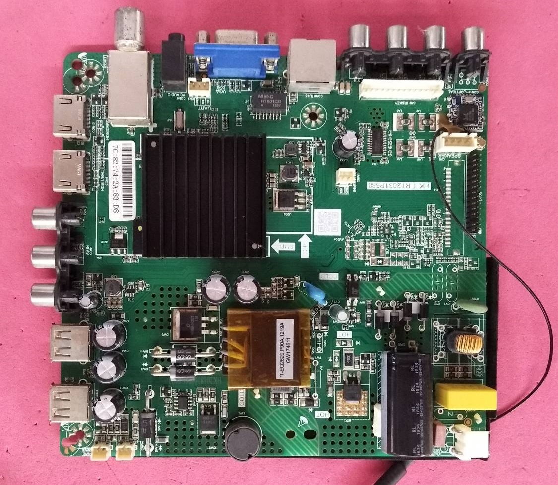 One Board ALTRON (วันบอร์ด อัลทรอน) อะไหล่แท้/ของถอด รุ่น LTV-3208 :HK.T.RT2831P588 จอ.HV320WHB-N85