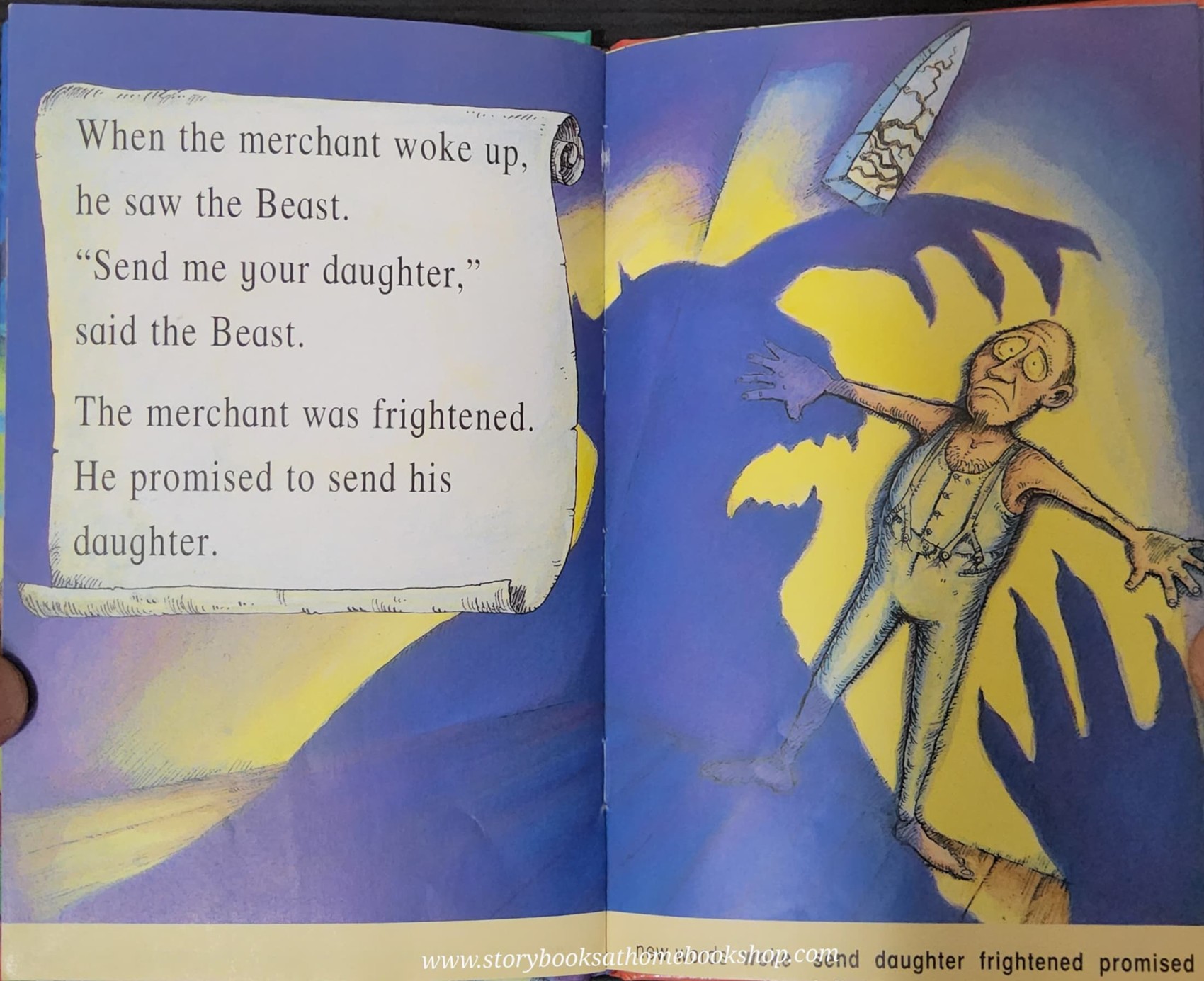 หนังสือนิทานปกแข็ง** 🍅🍓KEY WORDS STORIES BEAUTY AND THE BEAST #3