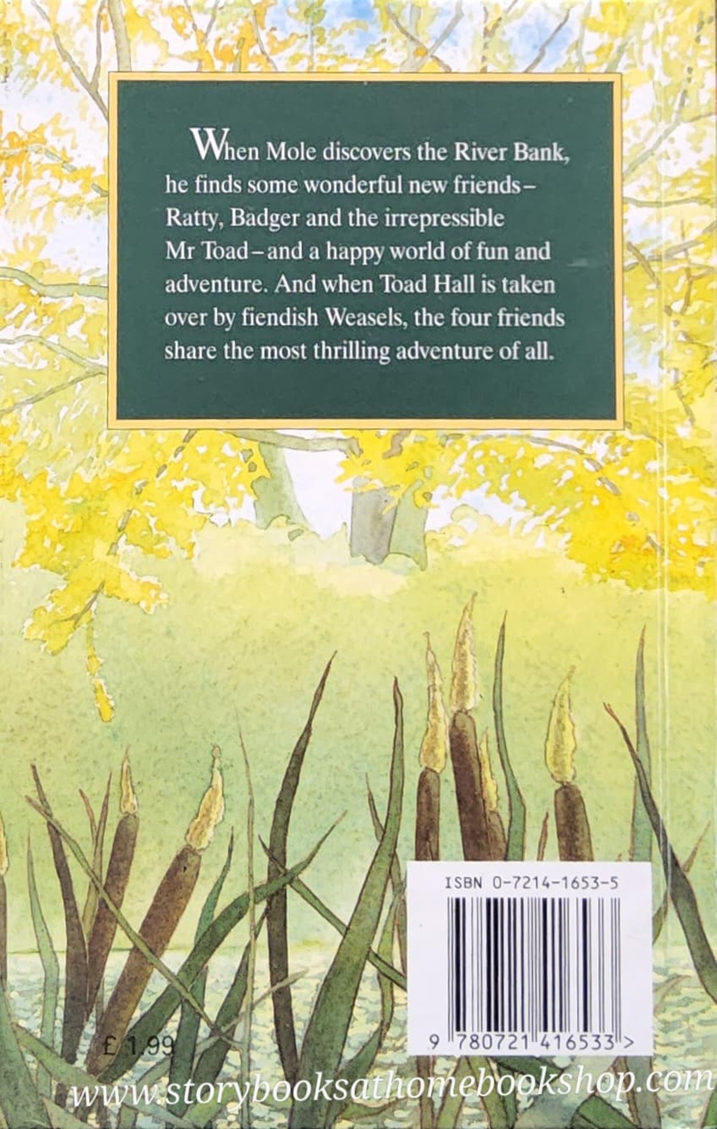 หนังสือนิทานปกแข็ง** ♥️LADYBIRD CHILDREN THE WIND IN THE WILLOWS♥️