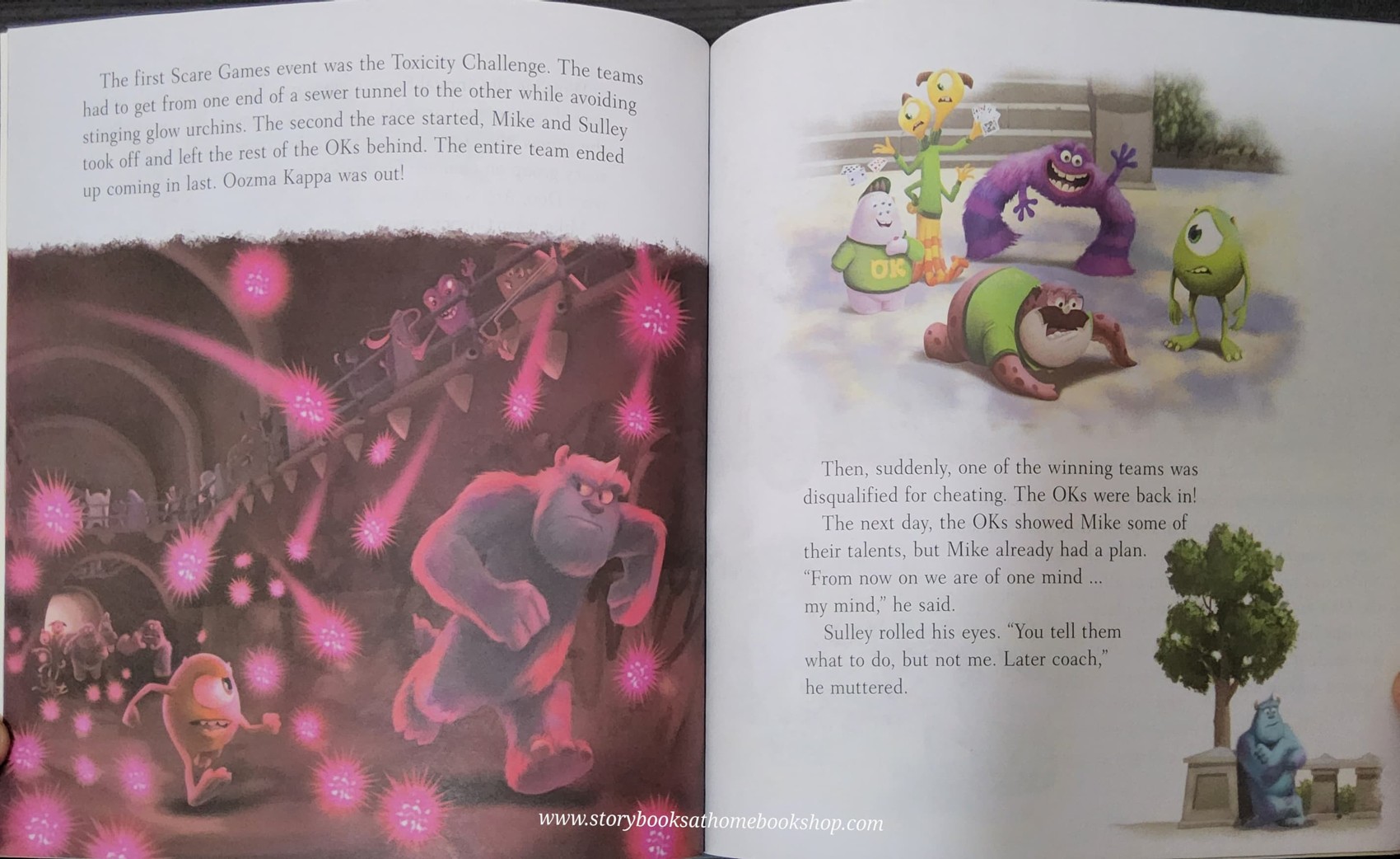 หนังสือนิทานปกอ่อน MONSTER UNIVERSITY