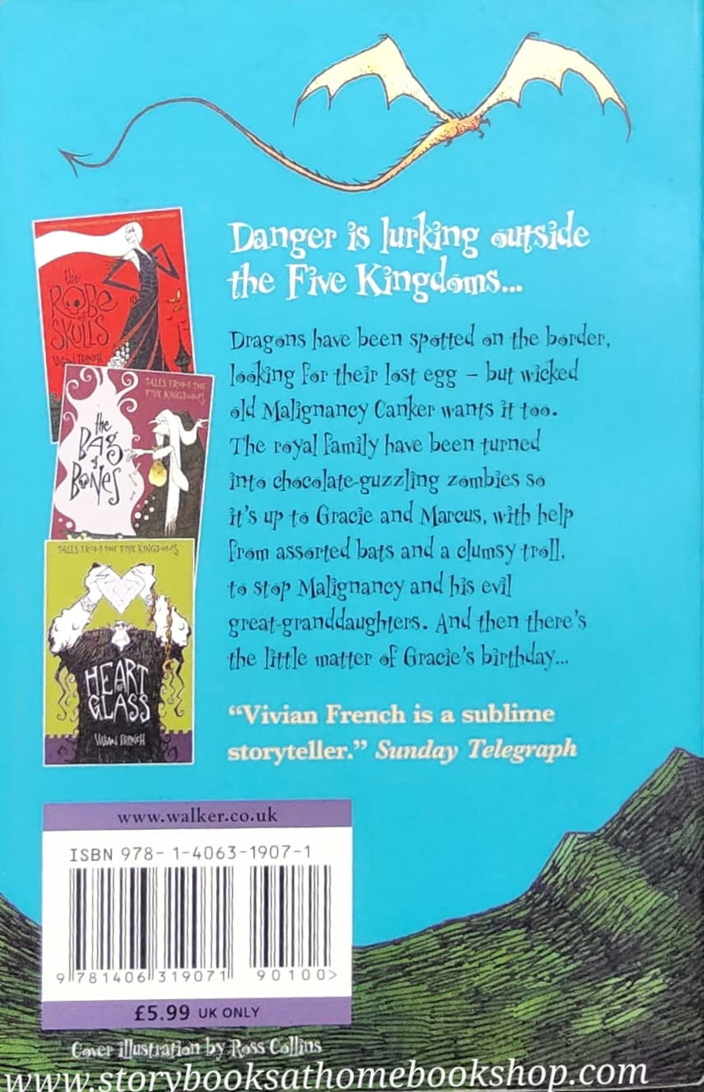 วรรณกรรมเยาวชน ** **หนังสือนิทานปกอ่อน** 🍅🍅TALES FROM THE FIVE KINGDOMS THE FLIGHT OF DRAGONS BY VIVIAN FRENCH